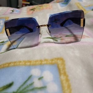 Blue Gradient Sunglasses